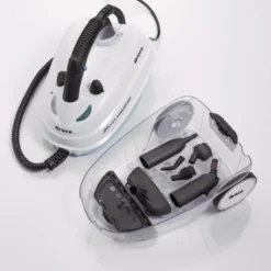 Ariete 4146 XVapor Deluxe-Mobile Dampferzeuger, 5 Bar, Integriertes Portrohr, Autonomie Bis 55 ', Bianco Ariete