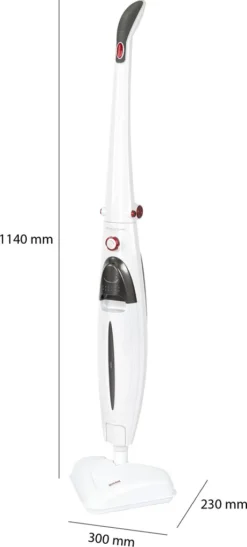 ProfiCare Dampfmop PC-DR 3093 Anthrazit-weiss / 1.500 Watt / Dampfreiniger Für Alle Bodenbeläge / 99 % Gegen Viren -Rowesc Verkaufe 98435274f2dec17a7aaeeb11b65332a9