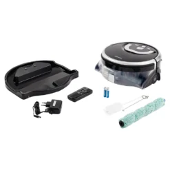 MEDION Wischroboter Mit Wassertank P10W (Modell 2021, Intelligente Navigation, Bodenreiniger Mit Walze Für Holzboden Hartboden Parkett, Getrennter Schmutzwassertank/Frischwassertank) -Rowesc Verkaufe 991de7ead2c46721059502d27f675571