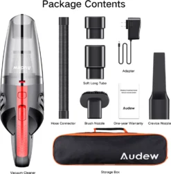 Andeman Staubsauger Kabellos Handstaubsauger Akku Autosauger Nass/Trocken Funktion Für Haus Und Auto 120W, 2200mAh 7200PA -Rowesc Verkaufe 9b6861bcd613ba6809d01ee678f4f102