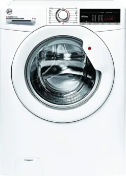 Hoover H-WASH 300 H3WS 485TE-S Waschmaschine / 8 Kg / 1400 U/Min / Smarte Bedienung Mit Wi-Fi Und Bluetooth / Spezielle Extra Care-Programme Zur Wäschepflege / Active Steam Dampffunktion