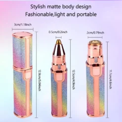 Tragbarer 2 In 1 Elektro Epilierer,Augenbrauenschneider, Weiblicher Körper,Haarentfernung, Frauen,Schmerzloser Rasierer (A) -Rowesc Verkaufe 9f1e2e968cd6aa325dc828c0b6dec16a