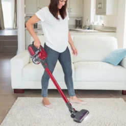 Juskys 2in1 Handstaubsauger & Akku Staubsauger - Beutellos & Kabellos – Bis 55 Min Laufzeit - Lithium-Ionen Akku, Wandhalterung & Ladestation – Rot -Rowesc Verkaufe a19c7ba87d17f53afde16247081a11e6