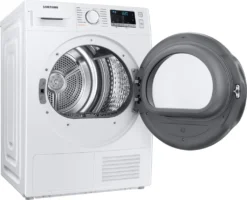 Samsung Wärmepumpentrockner DV80TA020TE/EG, Wechselbarer Türanschlag, Knitterschutz, Optimal Dry, Komfort 2-in-1-Filter, Super Kurz ‘35, 8 Kg, Weiß -Rowesc Verkaufe a7da64d963c72ee9ea2896cdb85da65a