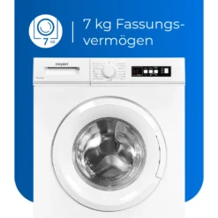 Exquisit Waschmaschine WA7014-060D Weiss | 7 Kg Fassungsvermögen | Weiß -Rowesc Verkaufe a96b12d0e64ae22f03712a7f9ea7a051