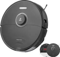 Roborock S8 Staubsauger Roboter Saugroboter 6000 Pa DuoRoller-Bürste VibraRise Wischen 3D-Mapping Reactive 3D-Hindernisumgehung (Schwarz) Mit 2pcs Mopp -Rowesc Verkaufe aa62260feb1f24d422fcb4f6a7b8da13