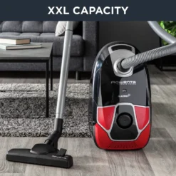 Rowenta RO6859 Silence Force Allergy+ Parkett Bodenstaubsauger Mit Beutel (Staubbeutelkapazität: 4,5 Liter, Allergy+ Filter Hält 99,98% Des Staubs Und Der Allergene Zurück) Schwarz/rot -Rowesc Verkaufe ad382926796810363b4e5063a546788d