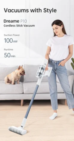 Dreame P10 Kabelloser Handstaubsauger - 22000Pa - 60min Autonomie - 120k RPM -Rowesc Verkaufe b322e10752ca3a005d34fa2fb4807dc8