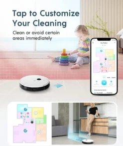 Yeedi Vac Hybrid 2-in-1 Saugroboter Wischfunktion Teppicherkennung Wischroboter 2500Pa -Rowesc Verkaufe b6b3bb284a1c7cbf5eba49d4d910dbce 1