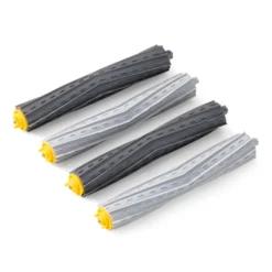 Kwmobile 4x Hauptbürste Kompatibel Mit IRobot Roomba 800 / 900 Serie - Bürste Für Staubsaugroboter - Staubsauger Zubehör Saugroboter Ersatzteil Set