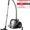 Rowenta Compact Power XXL-Bodenstaubsauger RO4825 Schwarz/grau