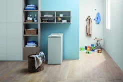 Privileg PWT L50300 DE/N Toplader Waschmaschine / 5 Kg / 1000 UpM/Turn&Go/Rapid Wash/Extra Waschen/Startzeitvorwahl/Wolle-Programm/Energy Saver/Mehrfachwasserschutz+, Weiß -Rowesc Verkaufe c1700721a14d3be52ef32f9c37c454b0