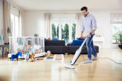 Leifheit Dampfreiniger CleanTenso Inkl. 2er Set Ersatz-Wischbezüge -Rowesc Verkaufe c1d4d91c557e58e7a0f90e033063bc49