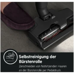 AEG AP81UB25UG Ultimate 8000 Akku Bodenstaubsauger & Handsauger, 3 Stufen, Automatik-Modus, LED-Frontlicht, Teleskoprohr, Selbstreinigende Bürstrolle, 25,2 V, Grau -Rowesc Verkaufe c22d3c96f3775ac045869c85fb4d868c