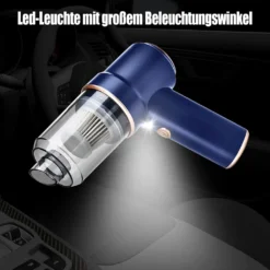 Kabelloser Handstaubsauger Für Auto,Handstaubsauger Akku Stark Mit LED Taschenlampe,Nass Trocken Wiederaufladbar 120W Kabellos Handsauger Für Tastatursauger,PC,Haus,Bürogeräte -Rowesc Verkaufe c419b67e544d4eb3a144e170269ddc43