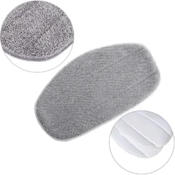 5 Ersatzpads Für Dampfreiniger , Dampfbesen Wischbezug Für Eine Porentiefe Reinigung, Dampfmop Ersatz Mit Klettunterseite -Rowesc Verkaufe c4290a004dfffb66db3e25b156567e4b