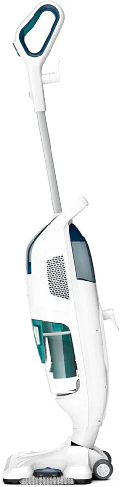 Rowenta Bodendampfreiniger Clean & Steam Revolution RY7757 | 2 In 1 Reingung | Verdampfer Für ätherische Öle | Alle Bodenarten | Anti-Kalk-Kartusche | Weiß/Blau -Rowesc Verkaufe c8d71f958cab24e07ebaa6b4cf97d4c4