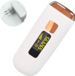 Laser Haarentfernungsgerät Für Frauen Und Männer Permanent Mit Eiskühlfunktion IPL Haarentfernung Zu Hause Upgraded Auf 999.999 Blitze Für Gesicht Achseln Beine Arme Bikini Linie,White