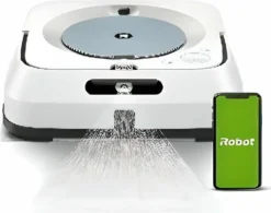 IRobot Braava Jet M6 M6134 Nasswischroboter, Eckig, Weiß/Blau -Rowesc Verkaufe cd51bae441144391c24e60490aa0a6e3
