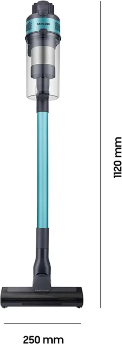 Samsung Jet 60 Turbo VS15A6031R1/EG, Akku-Handstaubsauger, Kabellos & Beutellos, Teal Mint, 410 W, 0.8 Liters, 86 Dezibel -Rowesc Verkaufe cdf6201e741c2bf6e102f90e6e69c993
