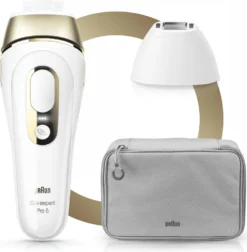 Braun Silk-Expert Pro 5 PL5117 IPL-Haarentfernungsgerät Für Dauerhaft Sichtbare Haarentfernung, Weiß & Gold -Rowesc Verkaufe ce01d685b8d3856028c094d7453b756b