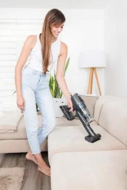 Hand- Und Akkustielstaubsauger ETA Sonar Artikel-Nr.: ETA223290000 2 In 1 Hand- Und Akkustielstaubsauger Mit Digital-Motor, Rotierender Turbobürste, Flexiblem Gelenk Und 25,2 V Li-Ionen-Akku. -Rowesc Verkaufe ce261a34fc92ddb429c876d7bbad5f3d