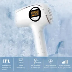 36W IPL Haarentfernung, -3 ° Eiskompresse & Hautverjüngung Laser-Haarentfernung Für Frauen Männer 600.000 Blitze, Dauerhafte Schmerzfreie Haarentfernung Für Die Ganzen 5 Schritte -Rowesc Verkaufe cf34664c1b84954824f7a271f5aafc0c