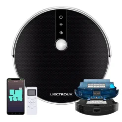 LIECTROUX C30B Automatischer Roboter-Staubsauger 5000Pa Starke Saugleistung Intelligente Dynamische Navigation APP-Fernbedienung Intelligentes Nasswischen Sprachsteuerung Kompatibel Mit Alexa Google Assistant -Rowesc Verkaufe d2b056b12556aa201ca32dcb3d51842b