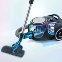 Bosch Staubsauger Beutellos Serie 6 BGC41X36, Bodenstaubsauger, Ideal Für Allergiker, Hygiene-Filter, Bodendüse Für Parkett, Teppich, Fliesen, Starke Saugleistung, Leise, 700 W, Blau -Rowesc Verkaufe e0bc56d7e85867563c8ddc19453147a2