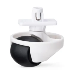 Kwmobile Front Laufrad Kompatibel Mit Roborock S65/S55 Max/S65 Pure/S45 Max/S7/S75/S7 Max/T7S Plus/G10 - Vorderrad Ersatz Rad Frontrolle - Staubsauger Zubehör Für Saugroboter