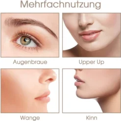 Augenbrauen Rasier Elektrischer, Wiederaufladbarer Augenbrauen Trimmer Augenbrauen Epilierer Gelten Lippen-Nase-Gesichtshaarentferner FüR Frauen -Rowesc Verkaufe e1fadbc157bd1112978aea69131f0722