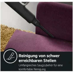 AEG AP81UB25UG Ultimate 8000 Akku Bodenstaubsauger & Handsauger, 3 Stufen, Automatik-Modus, LED-Frontlicht, Teleskoprohr, Selbstreinigende Bürstrolle, 25,2 V, Grau -Rowesc Verkaufe e25083b3e66bc72f419b2dec4e8bc4c7