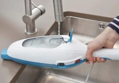 Black & Decker Black+Decker FSM13E1 Dampfbesen Steam Mop, Basic (Dampfreiniger Für Hygienische, Gründliche Sauberkeit, Abnehmbarer Stiel, Einfache Bedienbarkeit, Inkl. 1 Mikrofaser-Pad), 1300 W -Rowesc Verkaufe f255885e05804ddb46b285ca7349b202