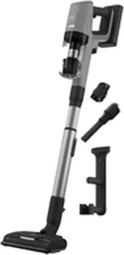 AEG AP81UB25UG Ultimate 8000 Akku Bodenstaubsauger & Handsauger, 3 Stufen, Automatik-Modus, LED-Frontlicht, Teleskoprohr, Selbstreinigende Bürstrolle, 25,2 V, Grau