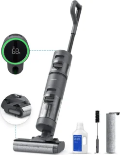 Dreame H12 Nass Trockensauger Kabellos Handstaubsauger Waschsauger Mit Kantenreinigungsbürste, Selbstreinigungsfunktion, Schmutzerkennung, LED-Display, 900mL Wassertank Für Hartböden, Tierhaare -Rowesc Verkaufe f6b501d60b7f5c599964d39e0b5788b8