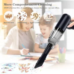 Tastaturreiniger, Mini-Vakuum Für Schreibtisch, Kabelloser Computer-Staubsauger, Wiederaufladbar Für Die Reinigung Von Haaren, Krümeln Für Desktop, Klavier, Autoinnenraum Und Nähmaschine ,Black -Rowesc Verkaufe f75b17ec2ae808327ed830a50dd9464e