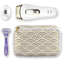 Braun Silk-Expert Pro 5 PL5137 IPL-Haarentfernungsgerät Mit Präzisionsaufsatz - Beine, Körper, Gesicht - Weiß/gold -Rowesc Verkaufe fc0fe5d599eb0cb6a78d27ae39c6e977